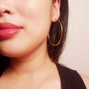 ✿3for$10✿ Gold Plated Hoop Earrings by Aldo